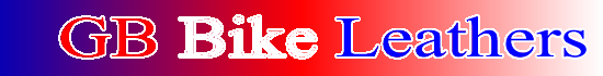 GB bike Leathers long Logo